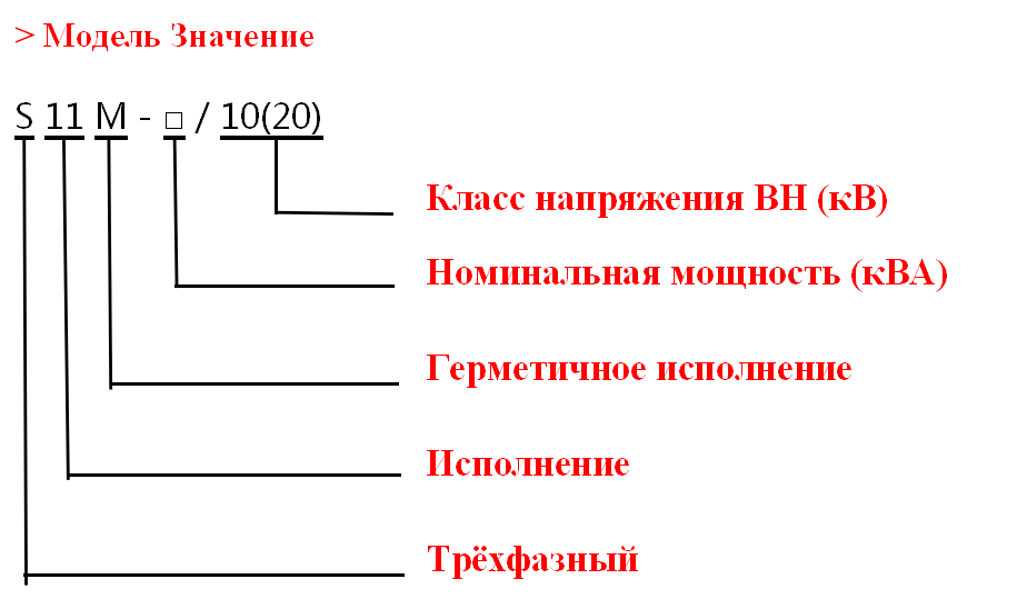 Масляный силовой трансформатор типа S11-M-30-2500/10(20)кВ с переключением без возбуждения (ПБВ)